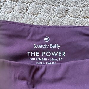 Sweaty Betty The Power Sports Bra in Purple